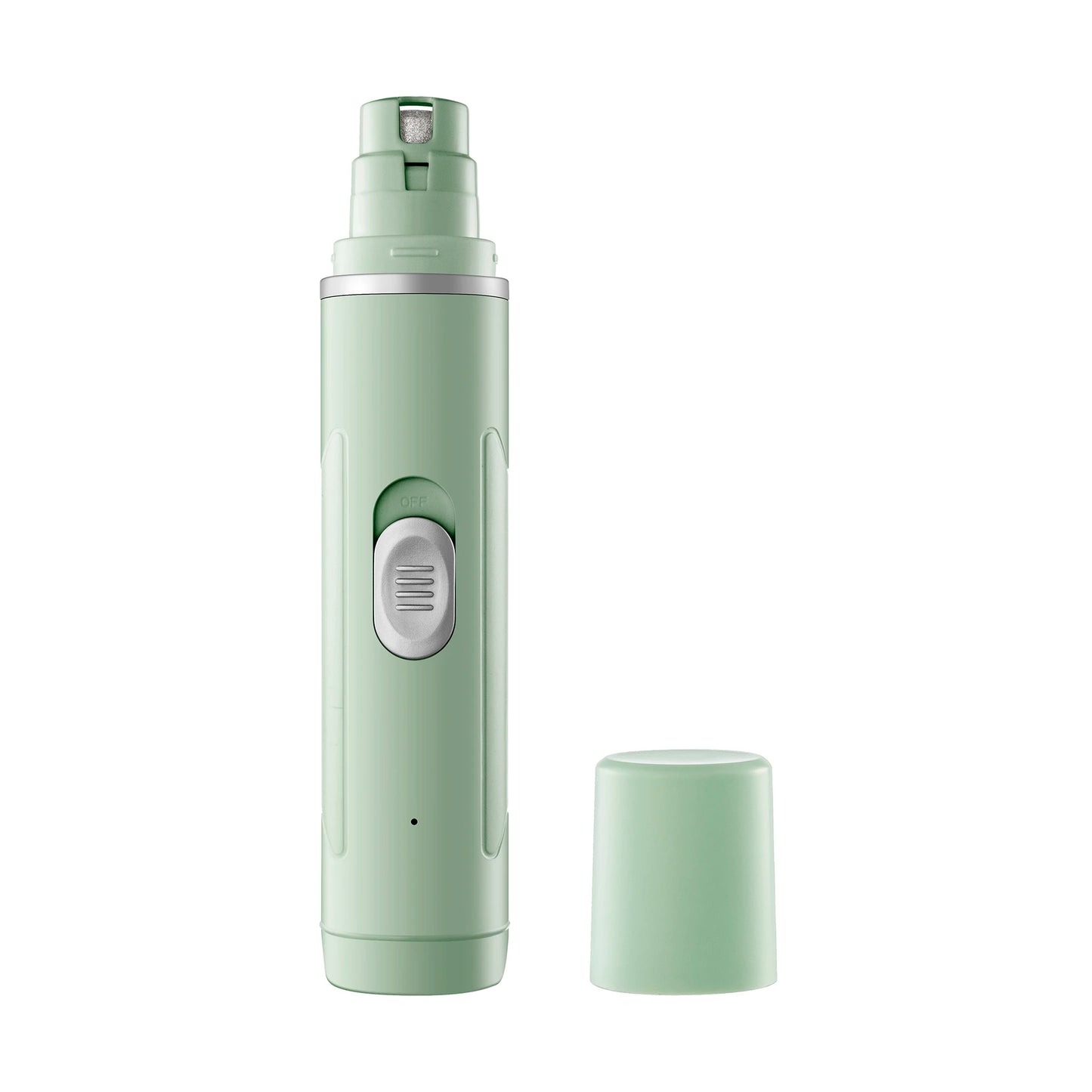 Electric Dog Nail Grinder with Polisher Wheel LED Light Pet Nail Clipper USB Rechargeable 2-Speed Pet Nail Trimmers for Cat Dog