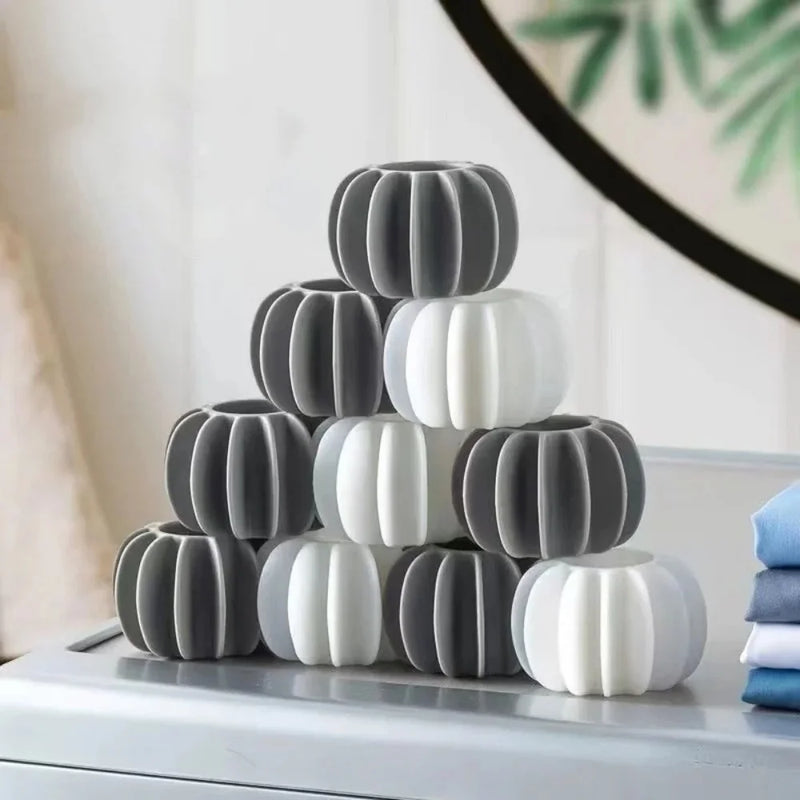 1/3/5Pcs Magic Laundry Balls Clothes Stain Removal Silicone Reusable Washing Ball for Knot Prevention Hair Catcher Cleaning Tool