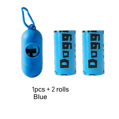 Biodegradable Pet Dog Poop Bags with Printing Outdoor Cleaning Poop Bag Pets Supplies for Dog Garbage Bag