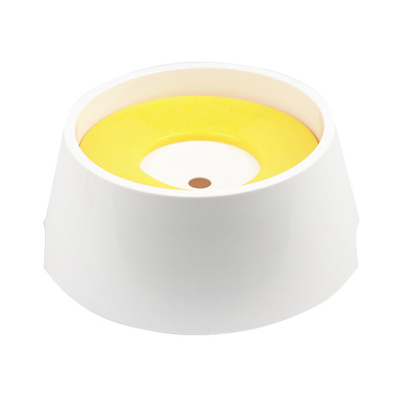Pet non-wet mouth water bowl dog drinking water splash-proof floating bowl large capacity automatic water dispenser factory in stock wholesale