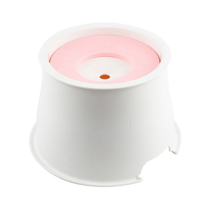 Pet non-wet mouth water bowl dog drinking water splash-proof floating bowl large capacity automatic water dispenser factory in stock wholesale