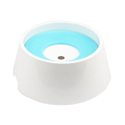 Pet non-wet mouth water bowl dog drinking water splash-proof floating bowl large capacity automatic water dispenser factory in stock wholesale