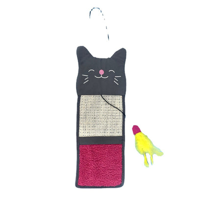 Plush Stitching Sisal Cat Scratch Pad Toy Sofa Protection Pad Table Leg Cat Scratch Board Pet Supplies