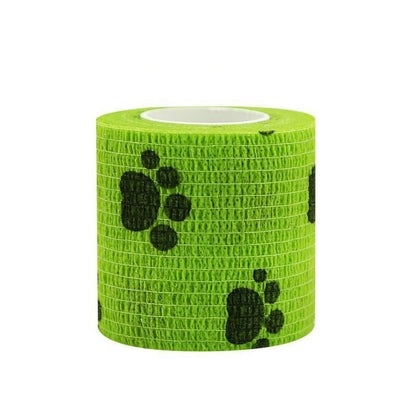 New pet elastic self-adhesive bandage for anti dirt and anti wear dog shoes when going out