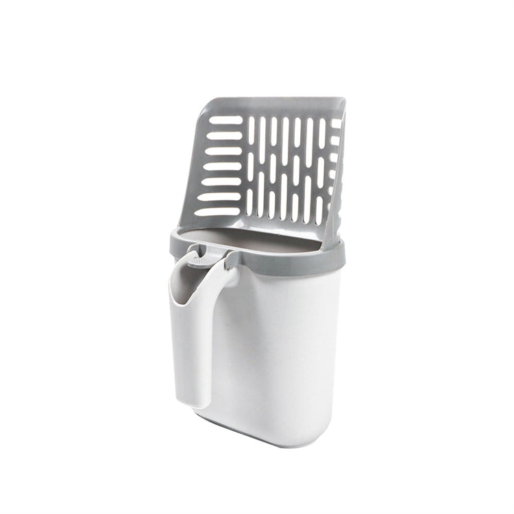 Comfortable handle lightning shovel sand plastic integrated tofu cat litter shovel