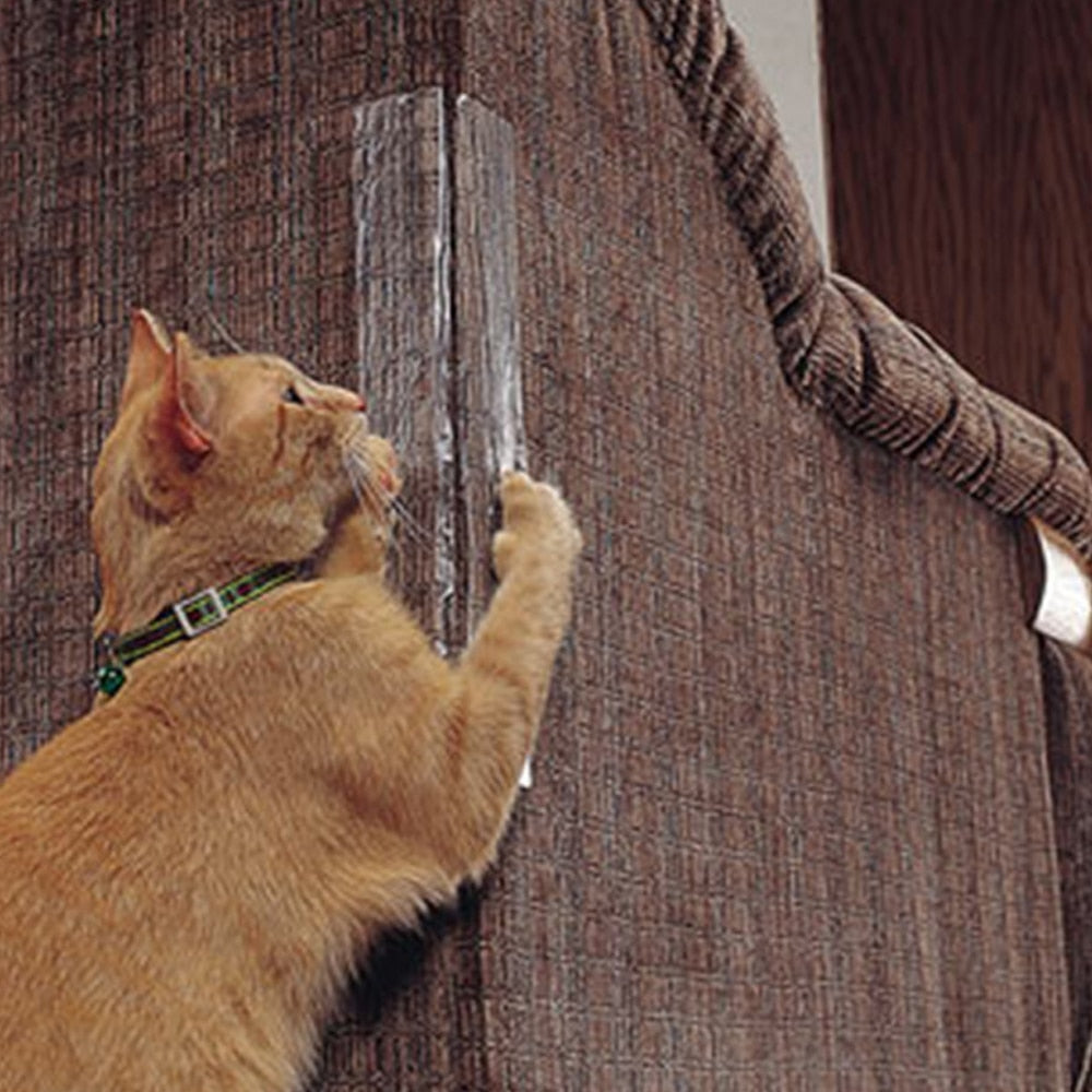 2Pcs/Set Cat Scratch Guards Flexible Kitten Cat Tree Sofa Furnitures Cats Scratching Post Protect Pads Paw Clawing Care