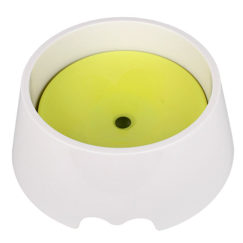 Pet non-wet mouth water bowl dog drinking water splash-proof floating bowl large capacity automatic water dispenser factory in stock wholesale