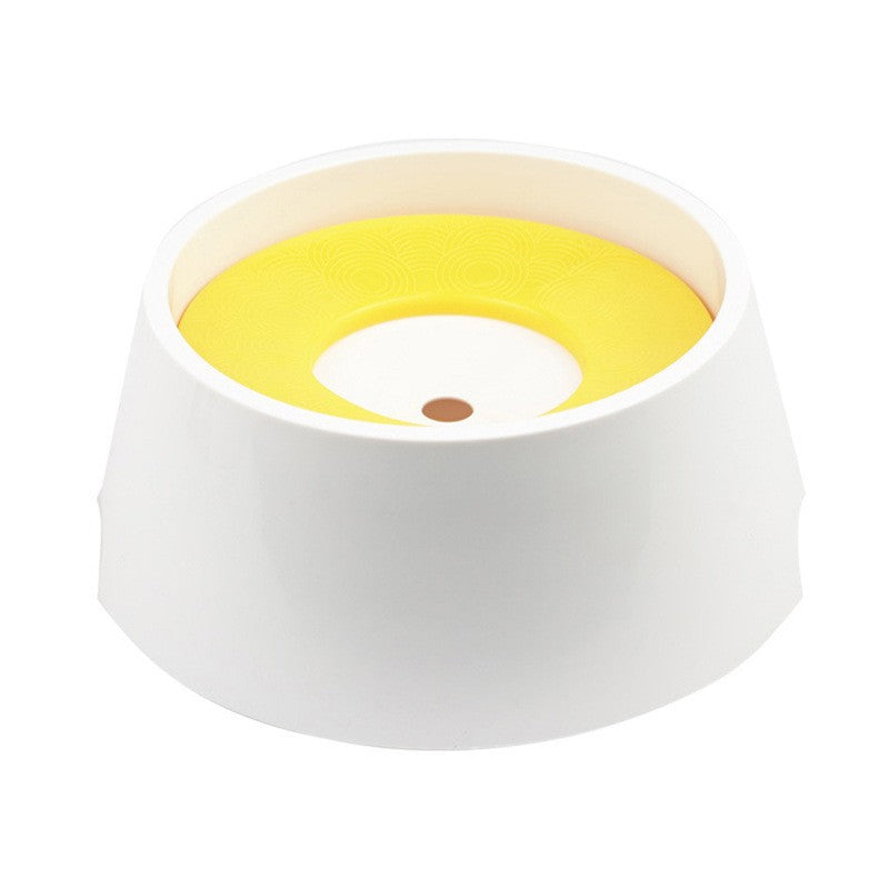 Pet non-wet mouth water bowl dog drinking water splash-proof floating bowl large capacity automatic water dispenser factory in stock wholesale