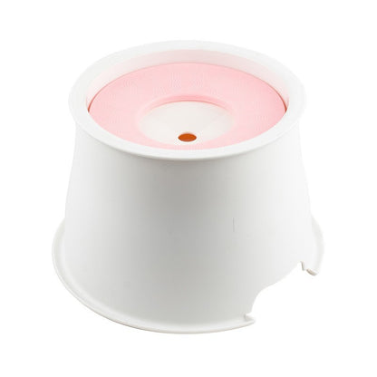Pet non-wet mouth water bowl dog drinking water splash-proof floating bowl large capacity automatic water dispenser factory in stock wholesale