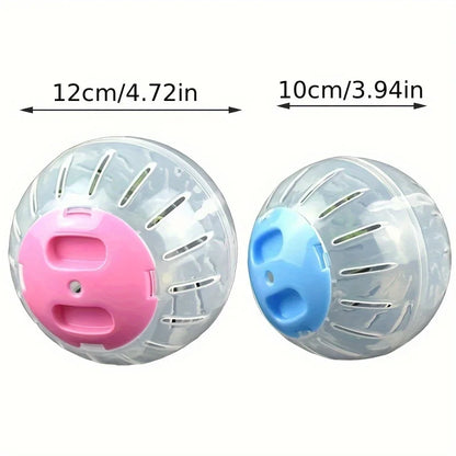 Plastic Outdoor Sport Ball Grounder Rat Small Pet Mice Jogging Ball Toy Hamster Gerbil Exercise Ball Play Toy Small Pet Supplies