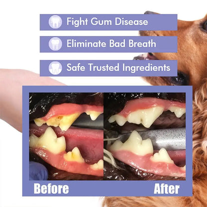 Pet Mouth Spray,Fresh Breath & Teeth Cleaning Spray,Pets Dog Oral Care Spray,Reduce Plaque & Tartar,Healthy Mouth For Dogs