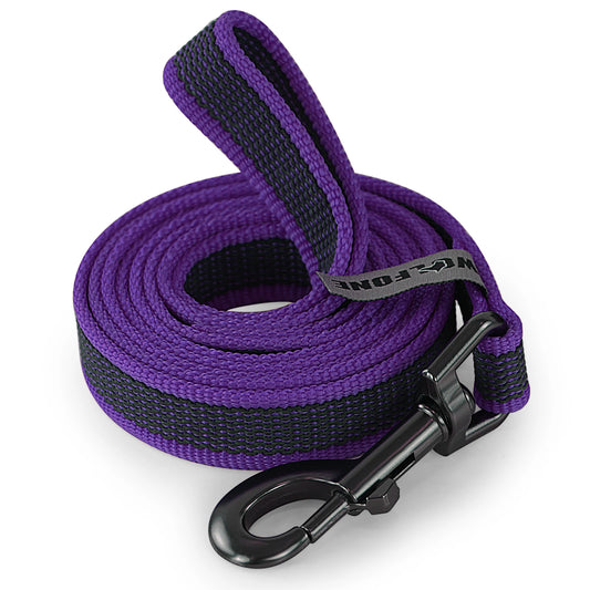 Long Dog Training Leash – Dual Color, Latex Silk Rope, 1.5M to 15M, for Small to Large Dogs