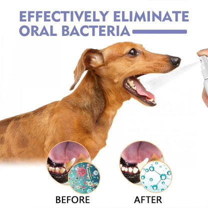 Pet Mouth Spray,Fresh Breath & Teeth Cleaning Spray,Pets Dog Oral Care Spray,Reduce Plaque & Tartar,Healthy Mouth For Dogs