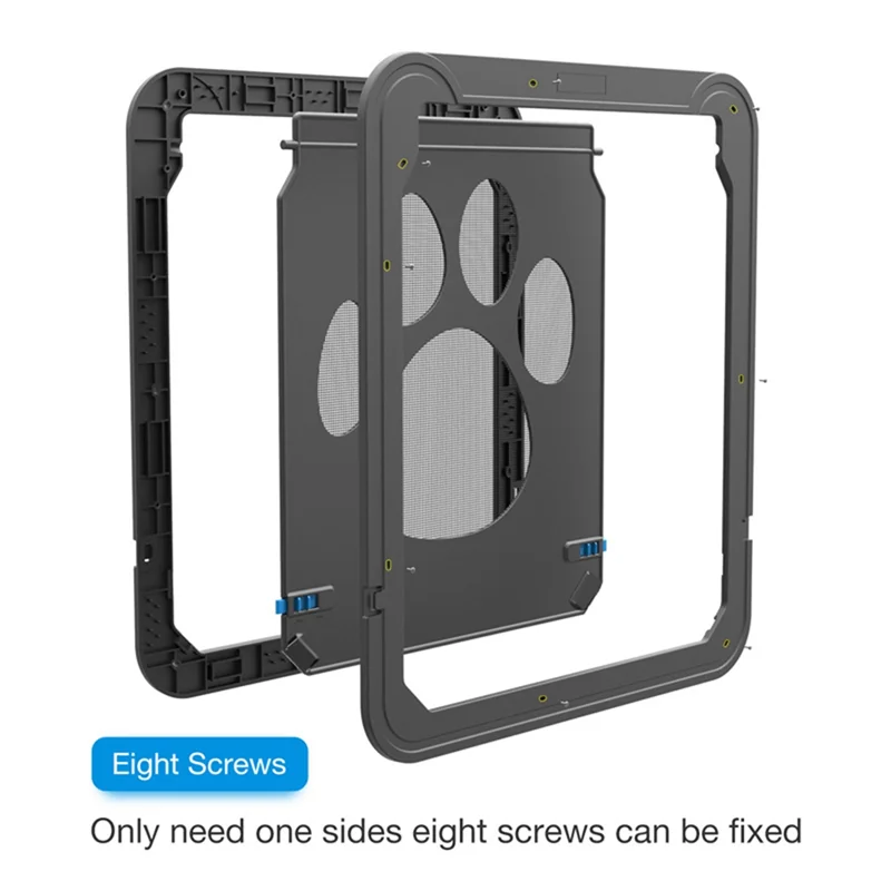 Cat and dog pet door cat door dog hole indoor and outdoor easy installation free access screen window security door dog fence