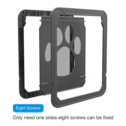 Cat and dog pet door cat door dog hole indoor and outdoor easy installation free access screen window security door dog fence