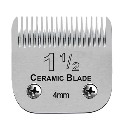 Pet Dog Cat Detachable Ceramic Blade Compatible with Andis,Oster A5 & 76,Wahl KM 10 Series Animals Grooming Clippers