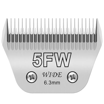Pet Dog Cat Detachable Ceramic Blade Compatible with Andis,Oster A5 & 76,Wahl KM 10 Series Animals Grooming Clippers
